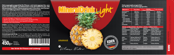 Mineraldrink light - Ananas