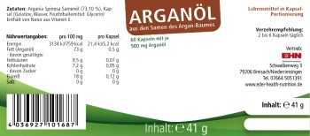 Argan oil