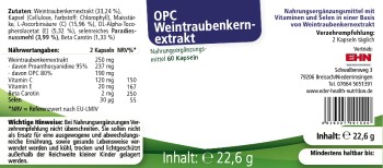 OPC - Weintraubenkern-Extrakt