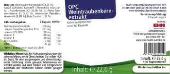 OPC - Weintraubenkern-Extrakt