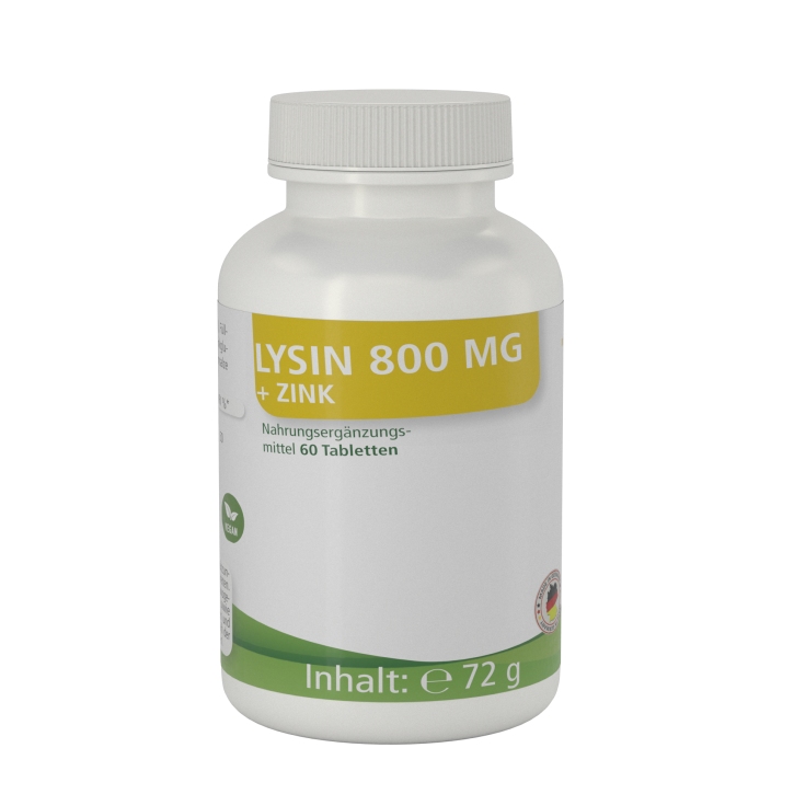 Lysin 800 MG + Zink